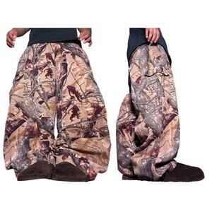 Baggy Outfitters Ridge Camo Jeans Skater Size 40x30 Hip Hop Jnco Type